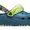 Crocs Hiker Xscape Animal Print Clog „Blaugrün“ 208605-9DB