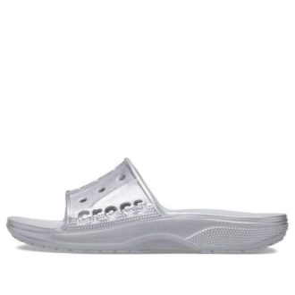 Crocs II Metallic Slides „Silber“ 209210-1FT