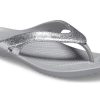 Crocs Kadee II Minimalistic Cozy Sports Hausschuhe Unisex Silber 207314-040