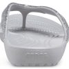 Crocs Kadee II Minimalistic Cozy Sports Hausschuhe Unisex Silber 207314-040