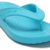 Crocs Kadee Lightweight Cozy Outdoor Casual Flip-Flops himmelblau 206119-4SL