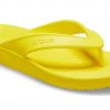 Crocs Kadee Sommer-Flip-Flops Unisex Gelb 206119-7C1