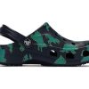 Crocs Kinder Crocs Classic Clog Sportsandalen „Grün Schwarz“ 207017-4HQ