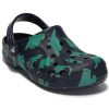 Crocs Kinder Crocs Classic Clog Sportsandalen „Grün Schwarz“ 207017-4HQ