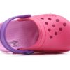 Crocs Kinder Crocs Classic Clog Sportsandalen „Rot Pink Lila“ 204991-66I