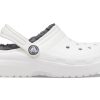 Crocs Kinder Crocs Classic Clog Sportsandalen „Weiß Grau“ 203506-10M