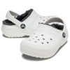 Crocs Kinder Crocs Classic Clog Sportsandalen „Weiß Grau“ 203506-10M