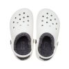 Crocs Kinder Crocs Classic Clog Sportsandalen „Weiß Grau“ 203506-10M
