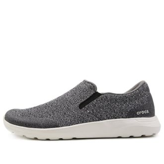 Crocs Kinsale Static Slip-On Schuhe „Grau Weiß“ 203977-01R