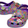 Crocs Lisa Frank x Classic Clog „Neon Purple Multi Hearts“ 207736-573