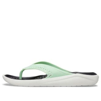 Crocs LiteRide Beach Flip-Flops Mintgrün 205182-3TP