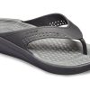 Crocs LiteRide Minimalistic Beach Flip-Flops Dunkelgrau 205182-0DD