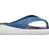 Crocs LiteRide Outdoor Strand Flip-Flops Schwarz Blau 205182-4SB