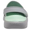 Crocs LiteRide Printing Sandalen Grau Grün 206491-3TO
