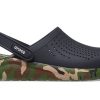 Crocs LiteRide Schuhdruck Klassische Sandalen Unisex Schwarz 206491-0C4