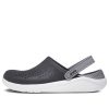 Crocs LiteRide Schuhsandalen Schwarz Rauchgrau Unisex 204592-05M