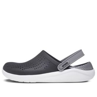 Crocs LiteRide Schuhsandalen Schwarz Rauchgrau Unisex 204592-05M