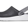 Crocs LiteRide Schuhsandalen Schwarz Rauchgrau Unisex 204592-05M