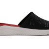 Crocs LiteRide Slides „Rot Schwarz Weiß“ 205183-066