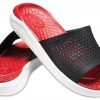 Crocs LiteRide Slides „Rot Schwarz Weiß“ 205183-066
