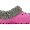 Crocs Mammoth EVO gefütterte Clogs „Pink Grey“ 12878-626