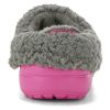 Crocs Mammoth EVO gefütterte Clogs „Pink Grey“ 12878-626