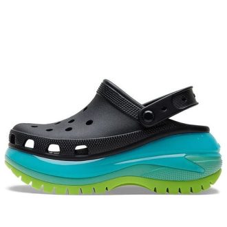 Crocs Mega Crush Clogs „Schwarz Multi“ 207988-0C4