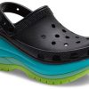 Crocs Mega Crush Clogs „Schwarz Multi“ 207988-0C4