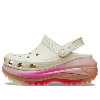 Crocs Mega Crush Color Dip Clog „Weiß Pink“ 208988-2Y3