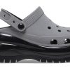 Crocs Mega Crush Reflective Clogs „Grau Schwarz“ 209172-1LP