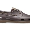 Crocs Minimalistic Cozy Low Top Braune flache Halbschuhe 206338-23B