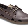 Crocs Minimalistic Cozy Low Top Braune flache Halbschuhe 206338-23B