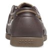 Crocs Minimalistic Cozy Low Top Braune flache Halbschuhe 206338-23B