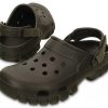 Crocs Minimalistic Wear-Resistant Cozy Sports Unisex Braune Sandalen 202651-23B