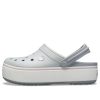 Crocs Plateau Clog „Hellgrau“ 205434-04M