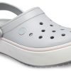 Crocs Plateau Clog „Hellgrau“ 205434-04M