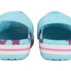 Crocs (PS) 4 Printing Outdoor Flache Ferse Strand Sport Blau Sandalen 206178-4O9