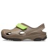 Crocs (PS) All Terrain Fisherman Sandalen „Beige Grün“ 208351-260