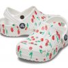 Crocs (PS) Baya Graphic Clogs „Weiße Kirsche“ 207017-1F6