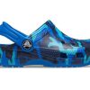 Crocs (PS) Camouflage Printing Beach Blaue Sandalen 205813-4JL