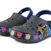 Crocs (PS) CFL Transformers Bnd Lt Slate Graffiti Outdoor Casual Graue Sandalen 205501-0DA