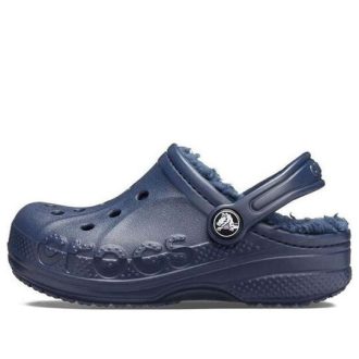Crocs (PS) Classic Baya gefütterter Clog „Navy“ 207500-463