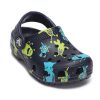 Crocs (PS) Classic Clog Leichte, gemütliche Sport-Sandalen in Blau 206833-410