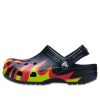 Crocs (PS) Classic Flame Broiled Clog „Schwarz Rot Grün“ 206629-0X9
