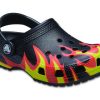 Crocs (PS) Classic Flame Broiled Clog „Schwarz Rot Grün“ 206629-0X9