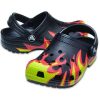 Crocs (PS) Classic Flame Broiled Clog „Schwarz Rot Grün“ 206629-0X9