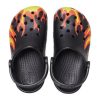 Crocs (PS) Classic Flame Broiled Clog „Schwarz Rot Grün“ 206629-0X9