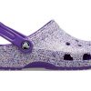 Crocs (PS) Classic Glitter Clog „Lila“ 206993-573
