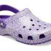 Crocs (PS) Classic Glitter Clog „Lila“ 206993-573