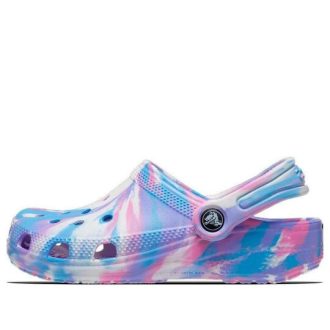 Crocs (PS) Classic Marbled Clog „Blau Lila Pink“ 207464-102